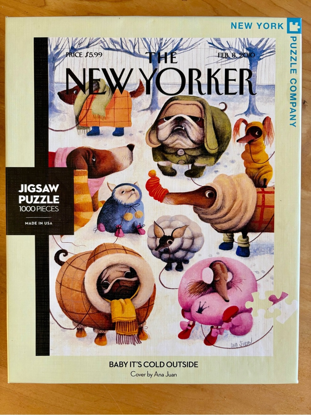 The New Yorker - Baby It’s Cold Outside 1000 Piece Puzzle